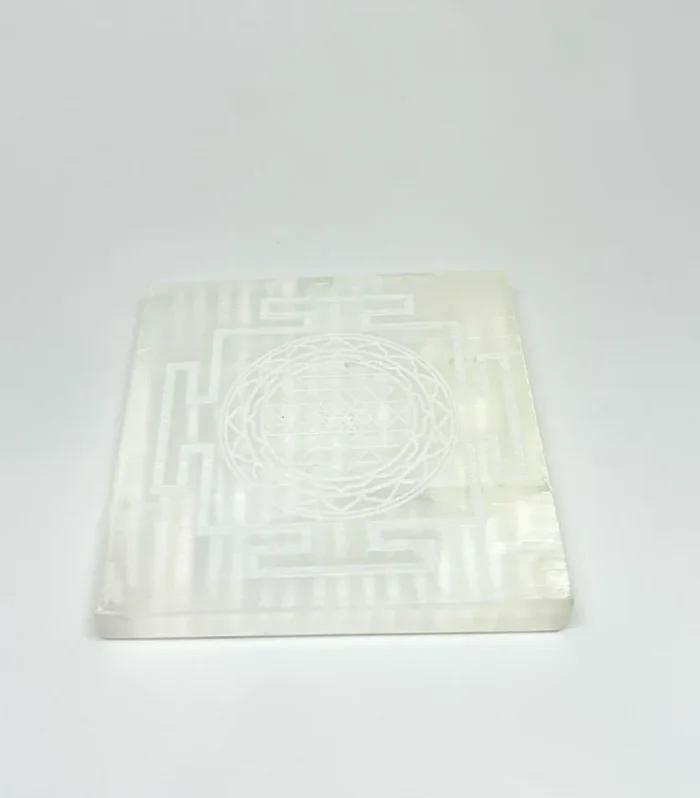 Selenite Plate Square